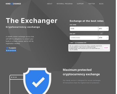 website thubmnail of Kindexchange.io