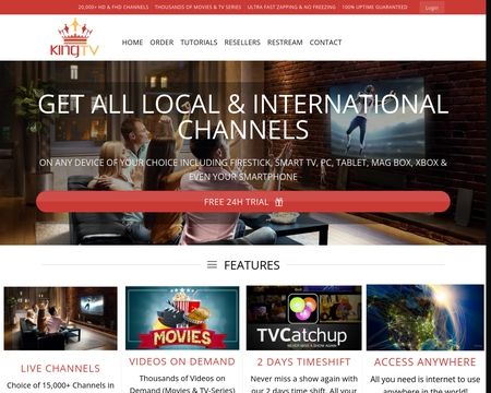 website thubmnail of Kingtv.org