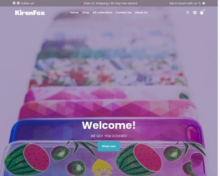 website thubmnail of Kirenfox