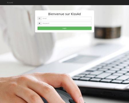 website thubmnail of Kissad.io