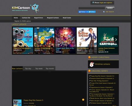 website thubmnail of KissCartoon.me