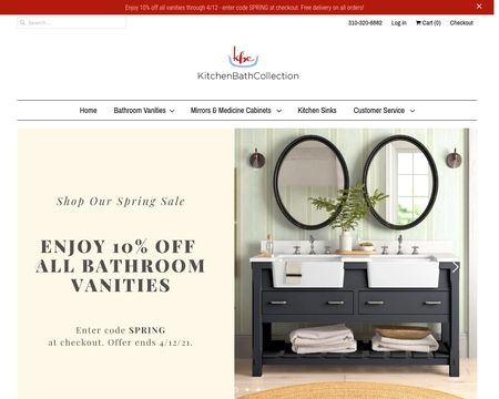 website thubmnail of KitchenBathCollection