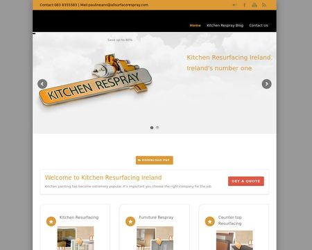 Kitchen Resurfacing Ireland