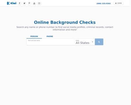 website thubmnail of Kiwi Searches