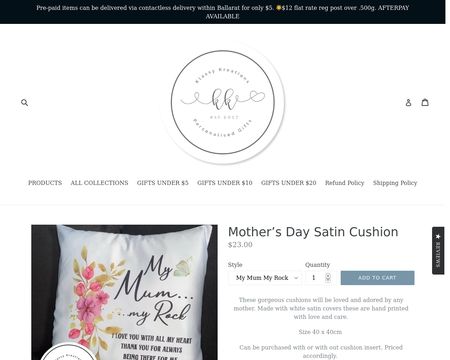 website thubmnail of Klassykreations.myshopify