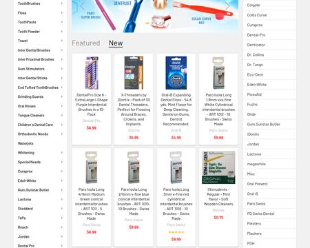 website thubmnail of Kleenteeth