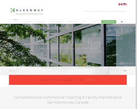 website thubmnail of Kleenway Services
