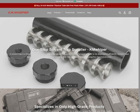 website thubmnail of K.M. Whisper