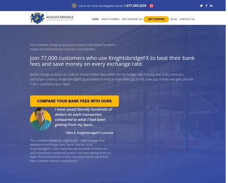 website thubmnail of KnightsbridgeFX