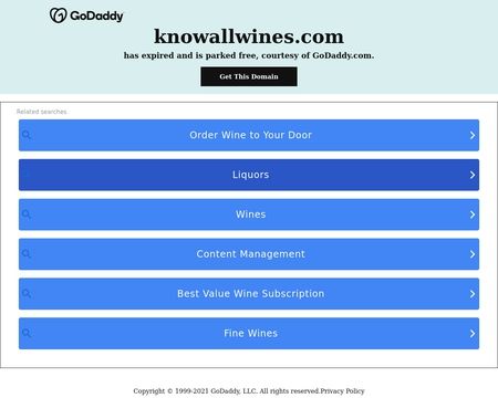 website thubmnail of Knowallwines
