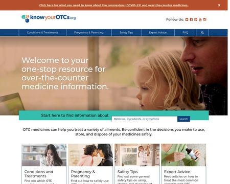 website thubmnail of KnowYourOTCs.org