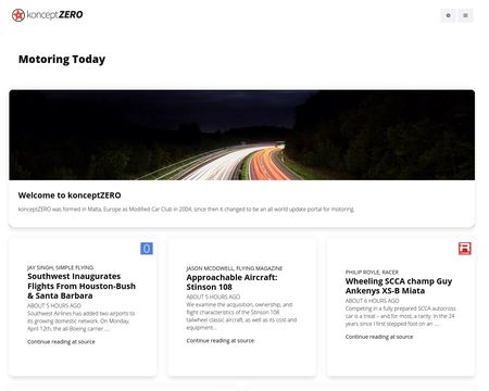 website thubmnail of Konceptzero