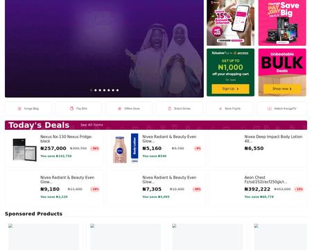 website thubmnail of Konga