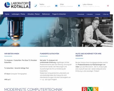 website thubmnail of Kotalla.de