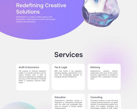 website thubmnail of Kreativstorm