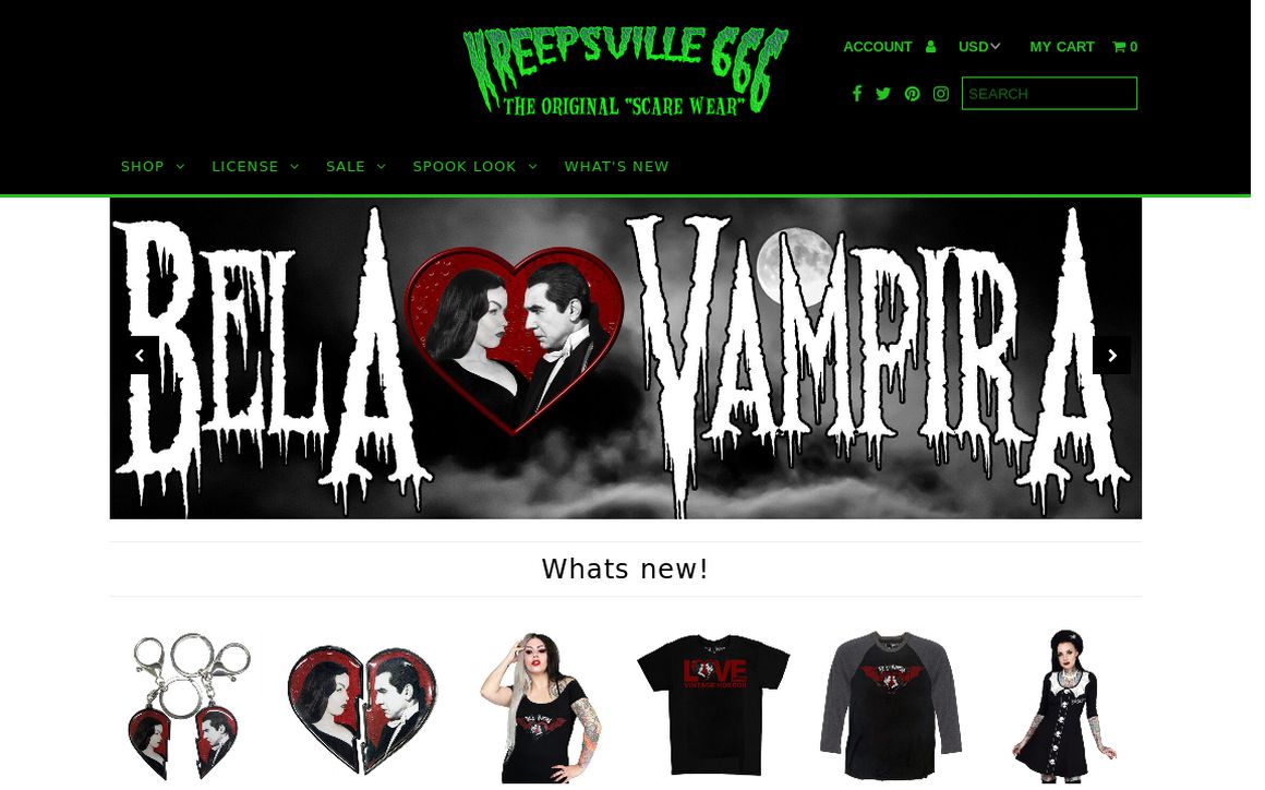 website thubmnail of Kreepsville 666