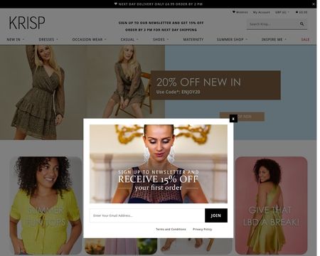 website thubmnail of Krisp