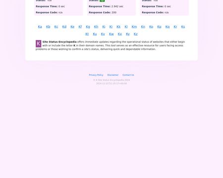 website thubmnail of Ksitestatus