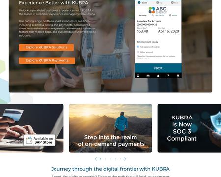 website thubmnail of Kubra