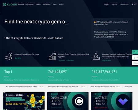 website thubmnail of Ku Coin