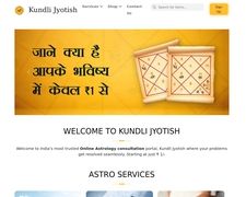Thumbnail of Kundlijyotish.com