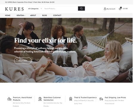 website thubmnail of Kures.co