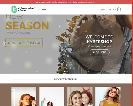 website thubmnail of Kybershop