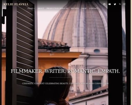 website thubmnail of Kylieflavell