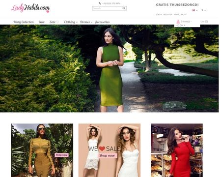 website thubmnail of LadyHabits