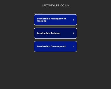 website thubmnail of LadyStyles.co.uk