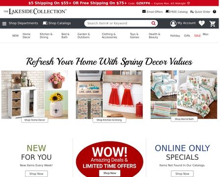 website thubmnail of Lakesidecollection