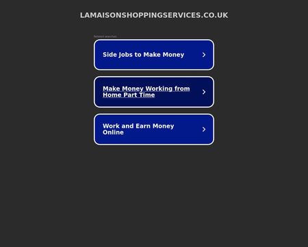 website thubmnail of Lamaisonshoppingservices.co.uk