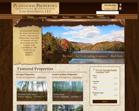 website thubmnail of Plantation Properties & Land Investments