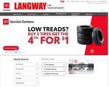 Thumbnail of Langwaytoyotaofnewport.com
