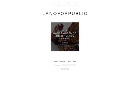 website thubmnail of Lanoforpublic