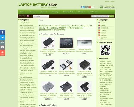 website thubmnail of Laptop-Battery-Shop