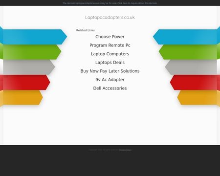 website thubmnail of LaptopACAdapters.co.uk