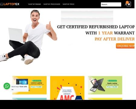 website thubmnail of Laptopex
