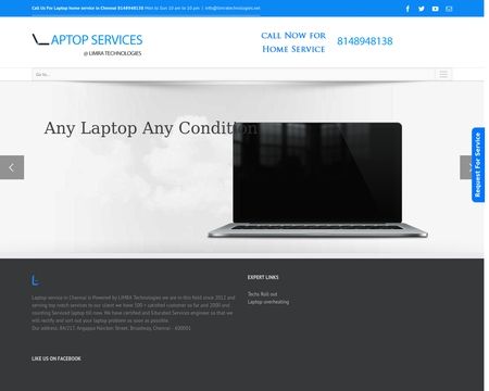website thubmnail of Laptop Services in Chennai