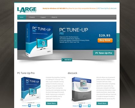 website thubmnail of Large Software