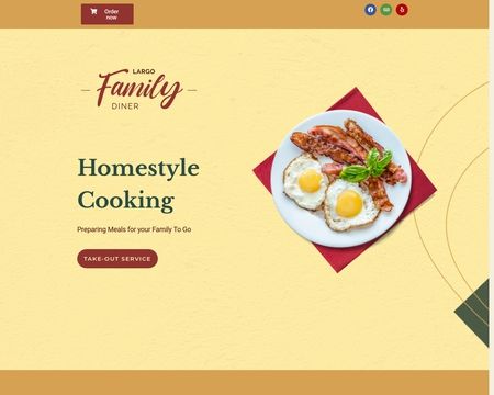 website thubmnail of Largofamilydiner