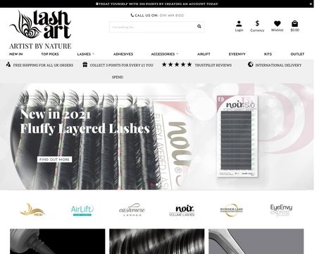 website thubmnail of LashArt
