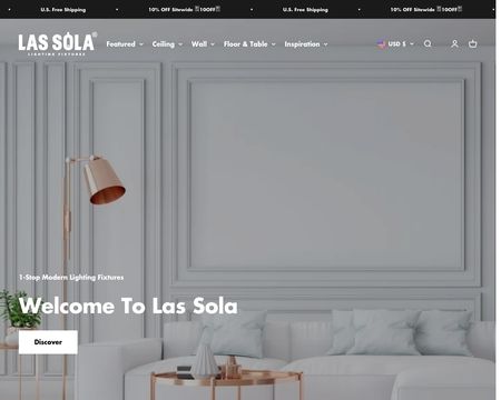 website thubmnail of Las Sola