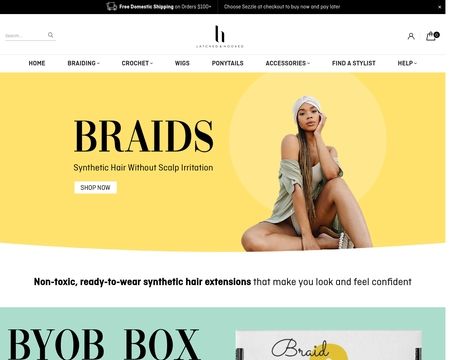 website thubmnail of Latched and Hooked