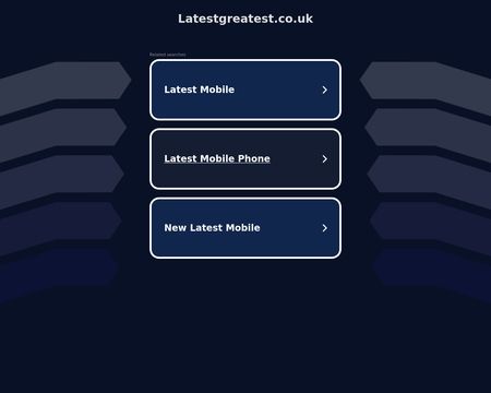 website thubmnail of Latestgreatest.co.uk