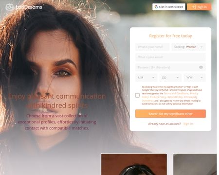 website thubmnail of LatiDreams