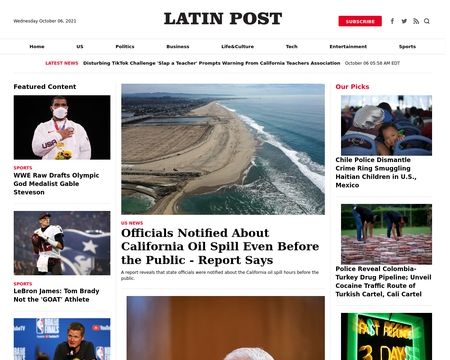 website thubmnail of Latinpost