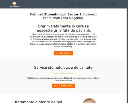 website thubmnail of Laura-dentist