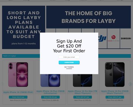website thubmnail of Laybyland