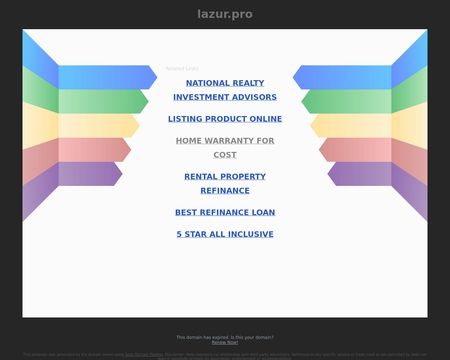 website thubmnail of Lazur.pro